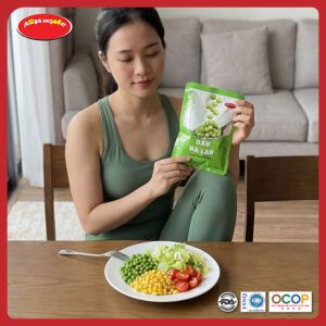 Đậu Hà Lan nguyên hạt ăn ngay hoặc chế biến Giữ trọn vị tươi ngon từ tự nhiên