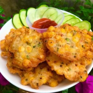 Học cách làm bánh ngô chiên giòn bằng ngô ASIA HOME, món ăn vặt béo ngậy, giòn tan, dễ làm tại nhà, vừa ngon vừa healthy cho cả gia đình.