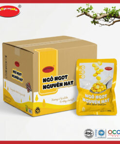 Thùng 24 gói ngô ngọt ASIA HOME tiện lợi, ngô nguyên hạt giữ trọn vị ngọt tự nhiên, dễ dùng trực tiếp hoặc chế biến nhanh, phù hợp cho bữa ăn healthy mỗi ngày