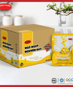 Thùng 24 gói ngô ngọt ASIA HOME tiện lợi, ngô nguyên hạt giữ trọn vị ngọt tự nhiên, dễ dùng trực tiếp hoặc chế biến nhanh, phù hợp cho bữa ăn healthy mỗi ngày