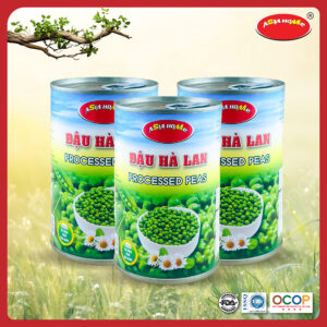 Đậu hà lan nguyên hạt lon 450g ASIA HOME giữ vị bùi ngọt tự nhiên, tiện lợi ăn liền hoặc chế biến, phù hợp bữa ăn lành mạnh cho gia đình hiện đại.