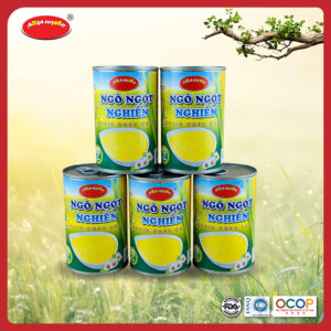 Ngô ngọt nghiền lon 450g ASIA HOME giữ lớp cám giàu chất xơ, vị ngọt tự nhiên, tiện lợi sử dụng và phù hợp chế độ ăn lành mạnh cho gia đình hiện đại.