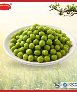 Thùng 24 gói đậu hà lan ASIA HOME tiện lợi, đậu nguyên hạt giữ vị ngọt tự nhiên, dễ dùng trực tiếp hoặc chế biến nhanh nhiều món ăn, phù hợp cho bữa ăn healthy hằng ngày của gia đình