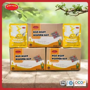 Thùng 24 gói ngô ngọt ASIA HOME tiện lợi, ngô nguyên hạt giữ trọn vị ngọt tự nhiên, dễ dùng trực tiếp hoặc chế biến nhanh, phù hợp cho bữa ăn healthy mỗi ngày