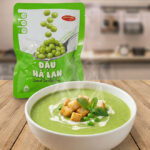 Soup kem đậu hà lan béo mịn, dễ làm từ gói đậu hà lan ASIA HOME, phù hợp bữa ăn healthy, tiện lợi cho gia đình hiện đại.