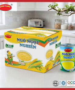Ngô ngọt nghiền lon 450g ASIA HOME giữ lớp cám giàu chất xơ, vị ngọt tự nhiên, tiện lợi sử dụng và phù hợp chế độ ăn lành mạnh cho gia đình hiện đại.