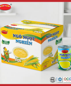 Ngô ngọt nghiền lon 450g ASIA HOME giữ lớp cám giàu chất xơ, vị ngọt tự nhiên, tiện lợi sử dụng và phù hợp chế độ ăn lành mạnh cho gia đình hiện đại.
